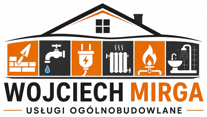 Logo Wojciech Mirga Usługi Ogólnobudowlane - Partner MKS Smyk Prudnik